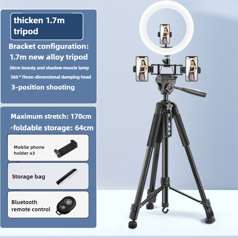 Smart Phone Camera Tripod Sing - Photography Lighting Position ulasan dan harga