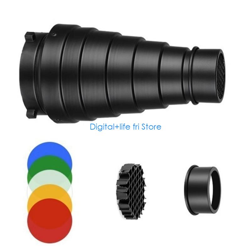 E06D Photography Metal Snoot f - Photography Lighting Modifiers ulasan dan harga