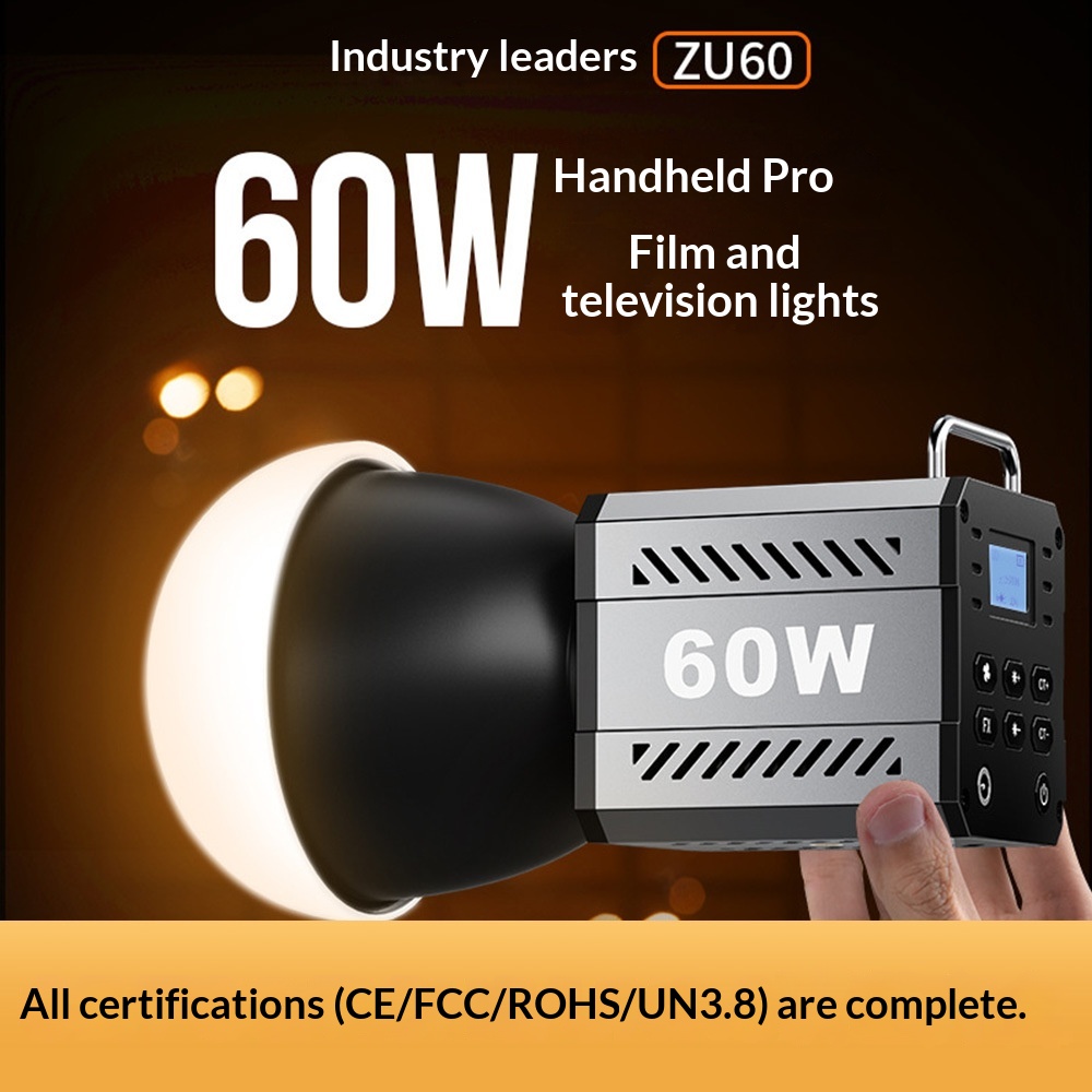 60W Mini COB LED Video Light P - Photography And Videography Lighting ulasan dan harga