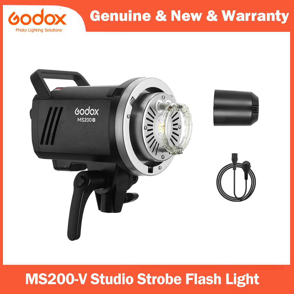 Godox MS200V Studio Strobe Fla - Photography Lighting Portrait ulasan dan harga