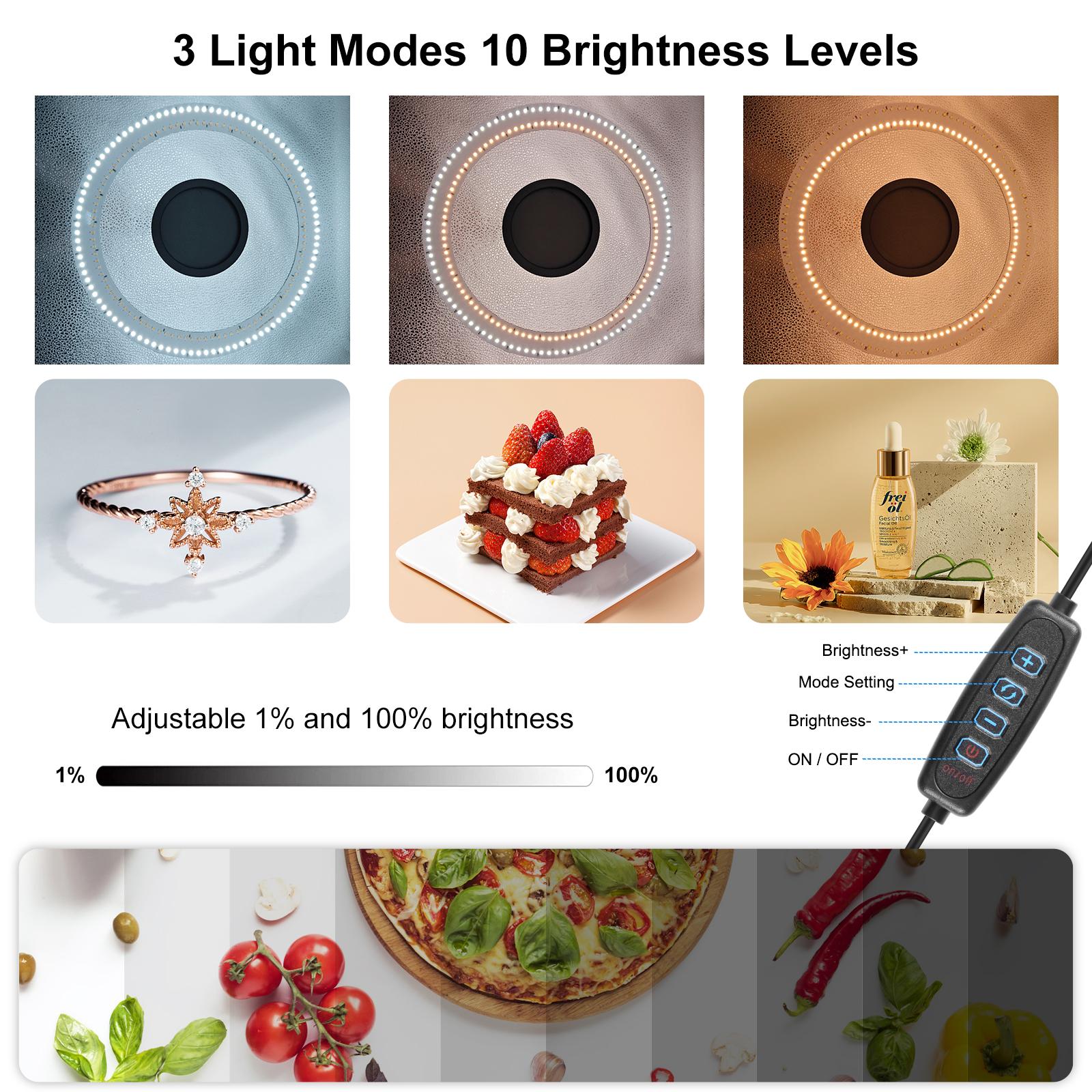 PULUZ 50cm Folding Portable Ri - Photography Types Of Lighting ulasan dan harga