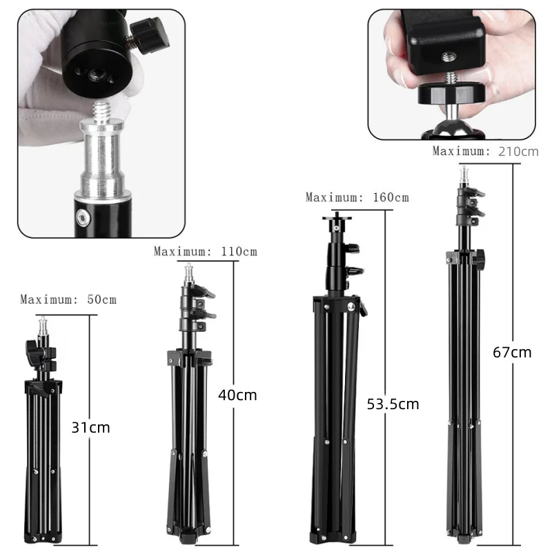 RP01-B Heavy Duty Metal Alloy  - Photography Lighting Setup ulasan dan harga