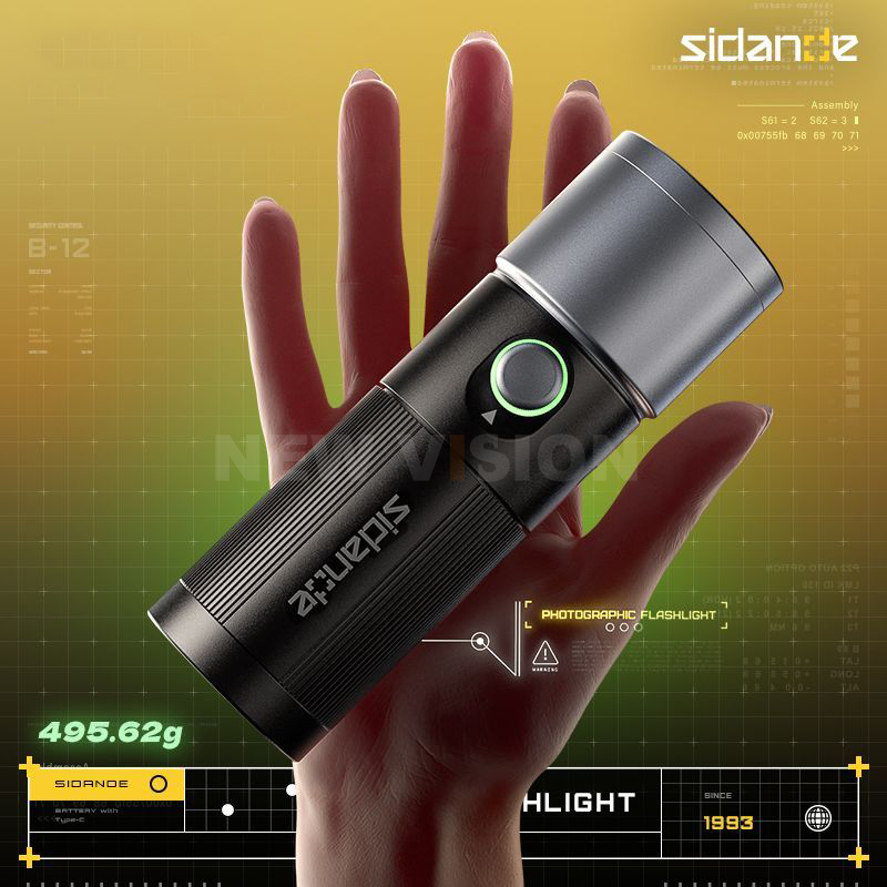 SIDANDE Videography Flashlight - Photography And Videography Lighting ulasan dan harga