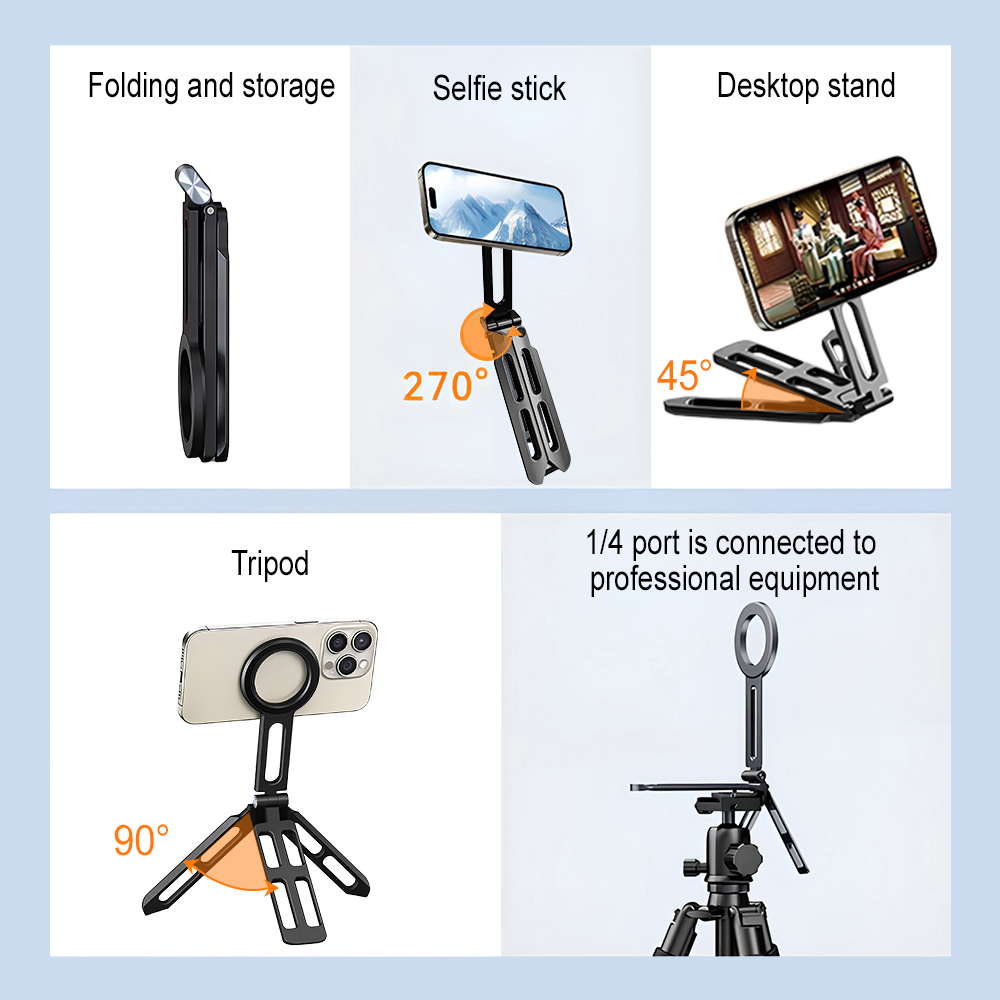Magnetic Phone Holder Four-axi - Photography With Lighting ulasan dan harga