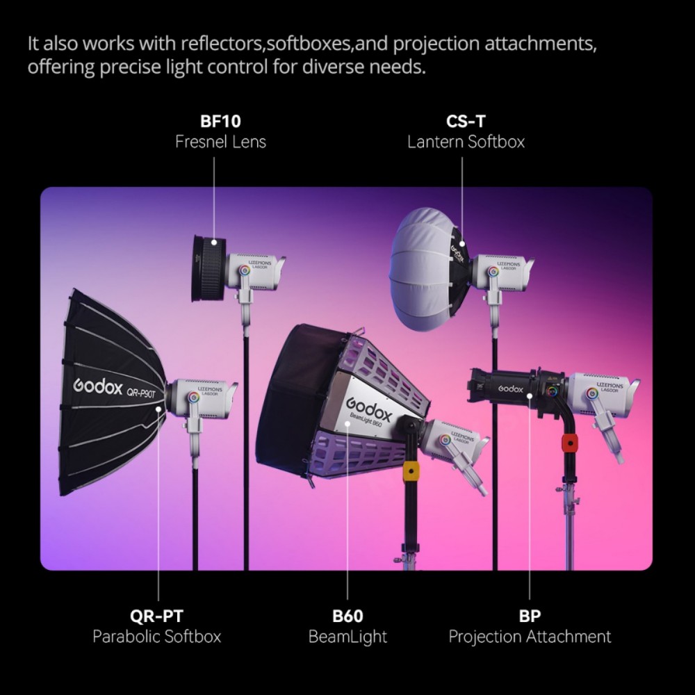 Godox LITEMONS LA600Bi LA600R  - Photography Lighting Portrait ulasan dan harga