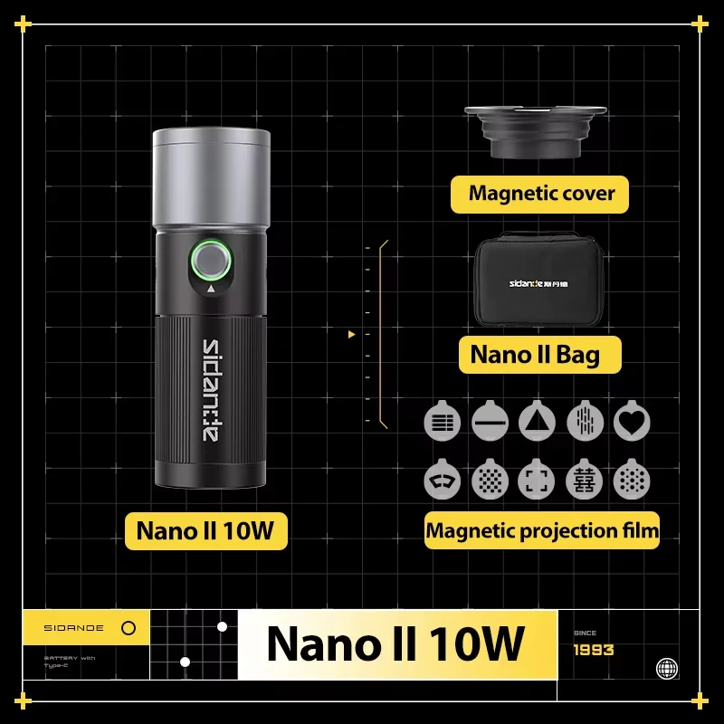 SIDANDE NANOII 10W Videography - Photography And Videography Lighting ulasan dan harga