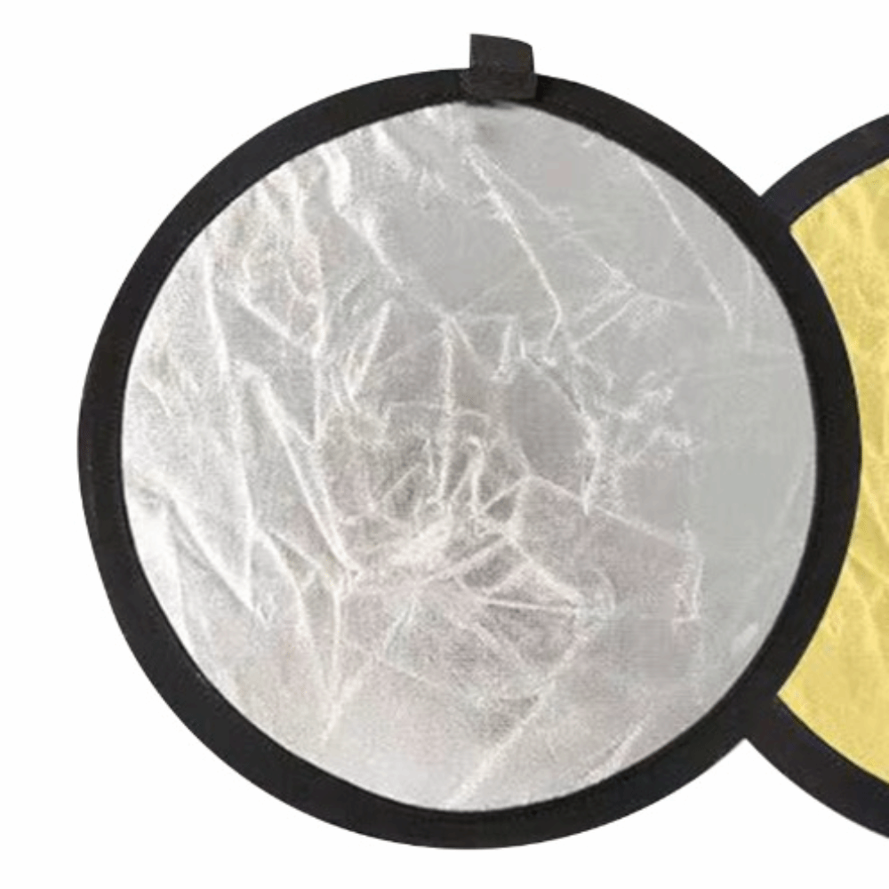 30cm Photography Light Reflect - Reflector Disc Silver ulasan dan harga